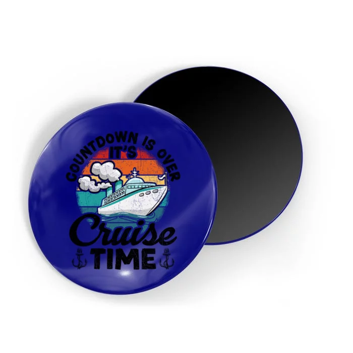 Vintage Retro Countdown Is Over Its Cruise Time Cool Gift Magnet