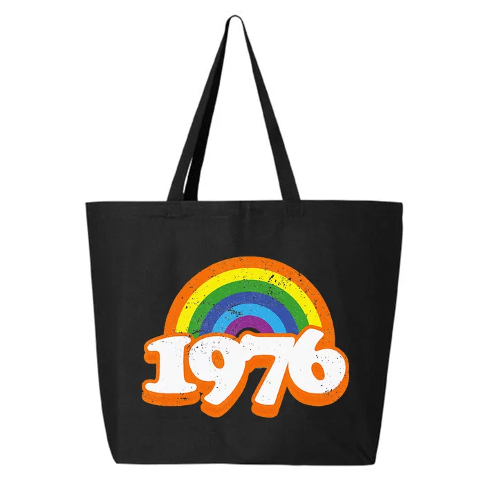 Vintage Rainbow College High School Class Of 76 1976 Reunion 25L Jumbo Tote