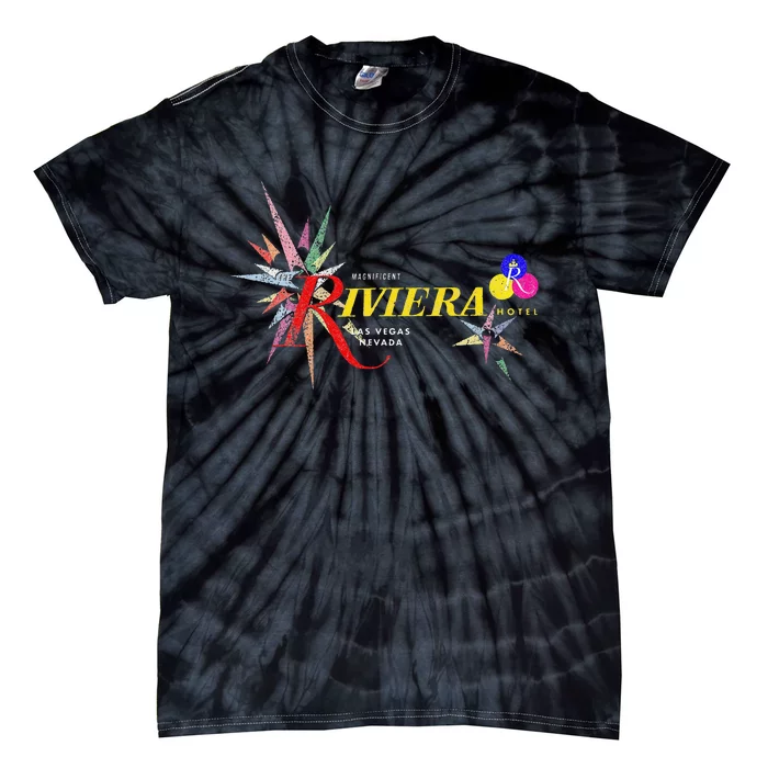 Vintage Riviera Casino Las Vegas Tie-Dye T-Shirt