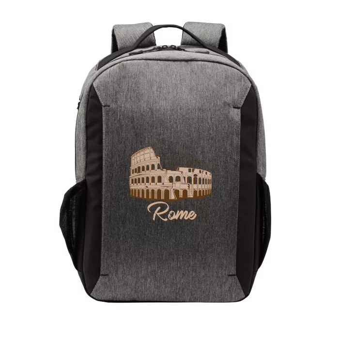 Vintage Ro Colosseum Rome Italy Italian Souvenir Funny Gift Meaningful Gift Vector Backpack