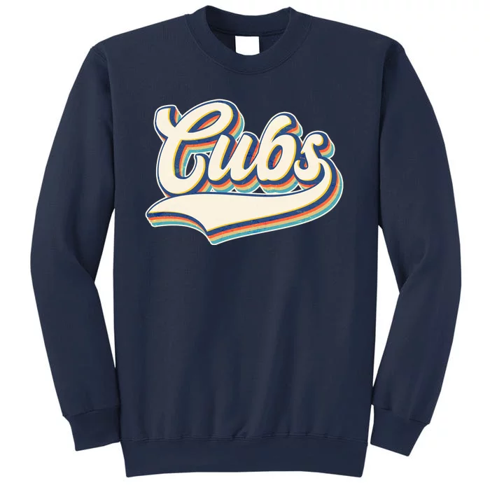 Vintage Retro Cubs Sports Logo Sweatshirt