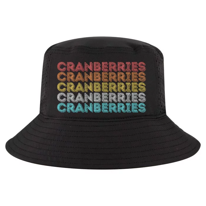 Vintage Retro Cranberries Cool Comfort Performance Bucket Hat