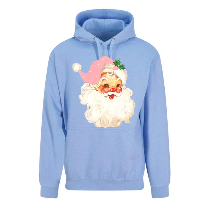 Vintage Retro Christmas Santa Claus Gift Gift Unisex Surf Hoodie