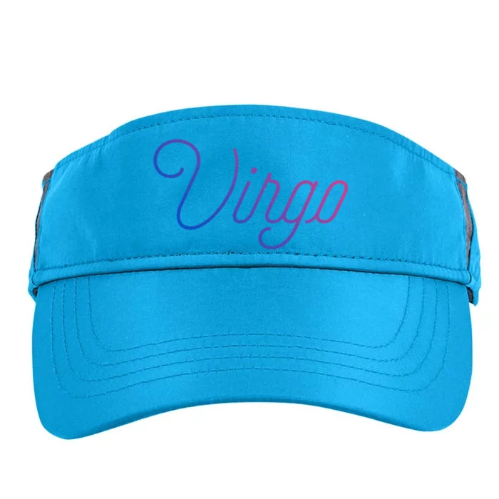 Virgo Rules! Cute Gift Adult Drive Performance Visor