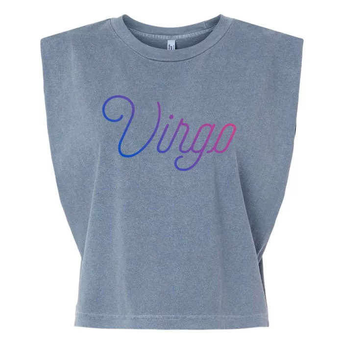 Virgo Rules! Cute Gift Garment-Dyed Women's Muscle Tee