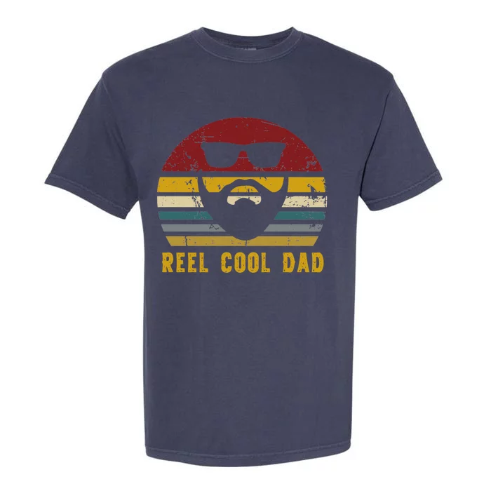 Vintage Reel Cool Dad Rad Fisher Dad Gift Garment-Dyed Heavyweight T-Shirt