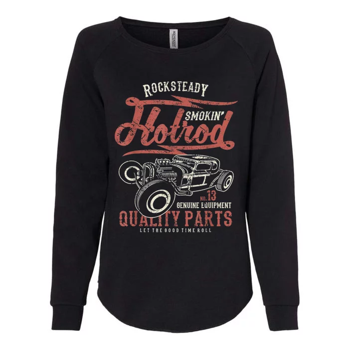 Vintage Rockabilly Classic Muscle Car Show Hotrod Ratrod Shirt Womens California Wash Sweatshirt