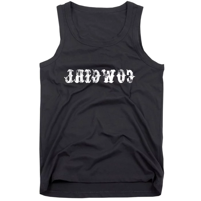 Vintage Reverse Cowgirl Classic Tank Top