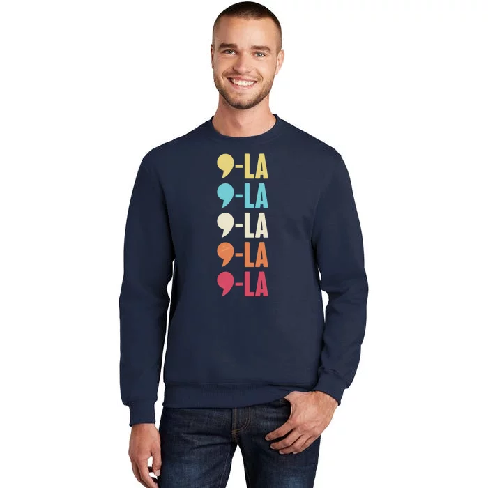 Vintage Retro Comma La Kamala Harris 2024 Sweatshirt