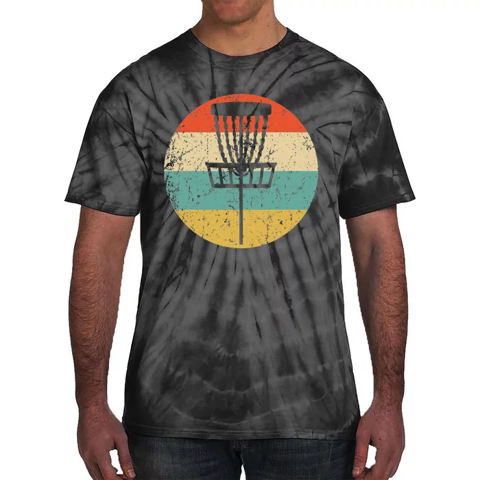 Vintage Retro Disc Golf Frisbee Frolf Flying Disc Sport Tie-Dye T-Shirt