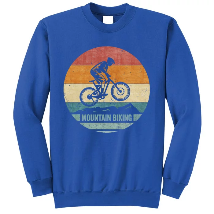 Vintage Retro Downhill Mountain Bike Mtb Mountain Biking Gift Sweatshirt