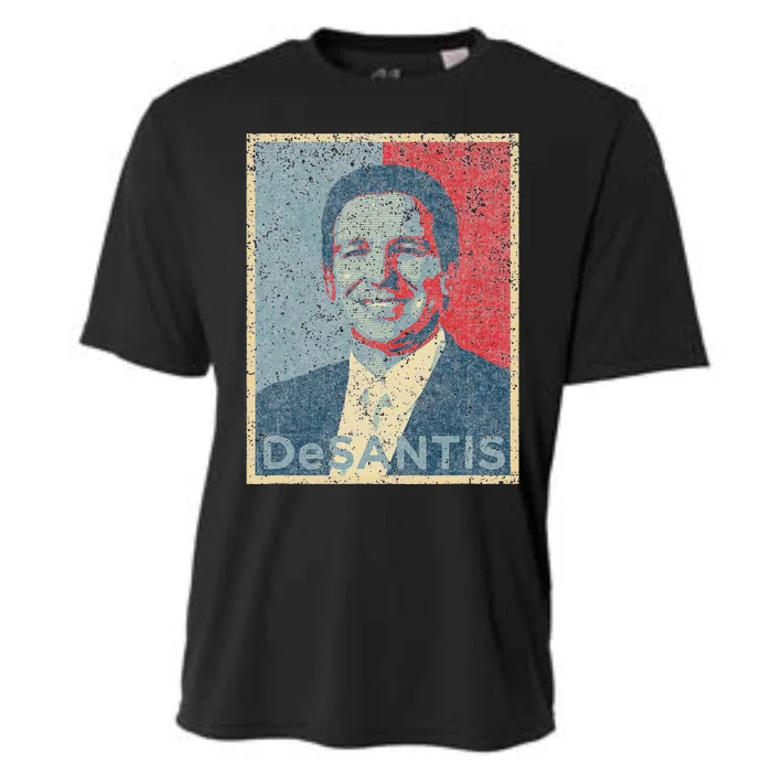 Vote Ron DeSantis For Republican President 2024 Hope Poster Cooling Performance Crew T-Shirt