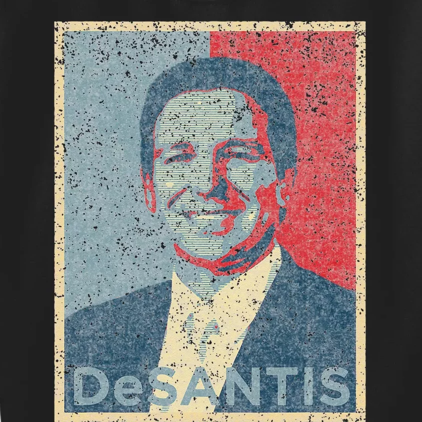 Vote Ron DeSantis For Republican President 2024 Hope Poster Kids Sweatshirt