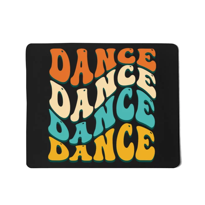 Vintage Retro Dance Gift For Dancer Mousepad