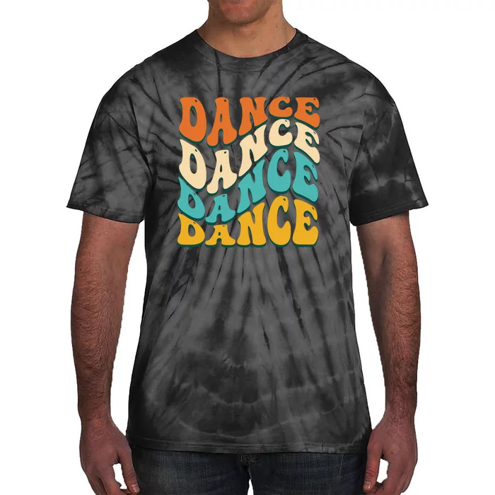 Vintage Retro Dance Gift For Dancer Tie-Dye T-Shirt