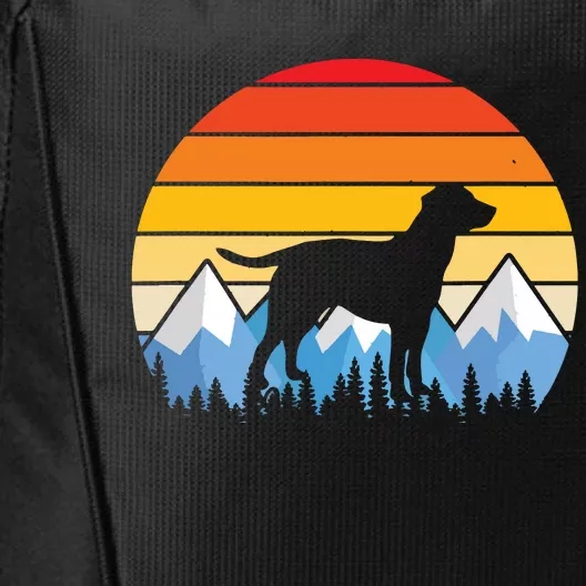 Vintage Retro Dog Gifts Labrador Retriever Lovers T City Backpack