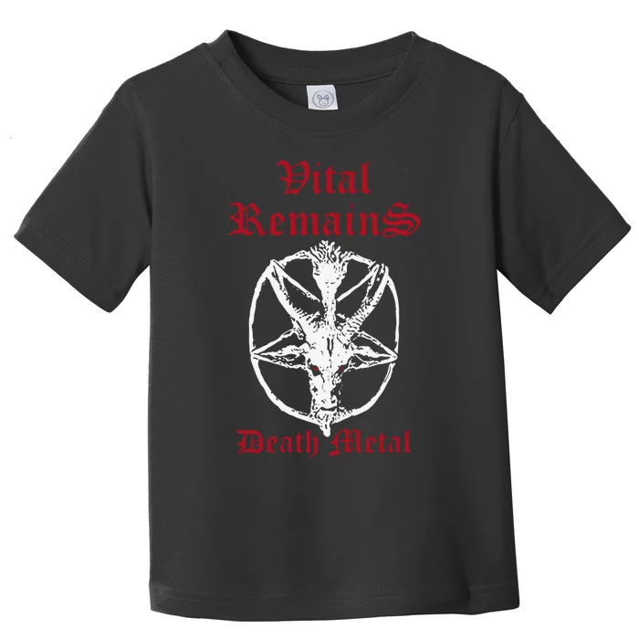 Vital Remains Death Metal Toddler T-Shirt