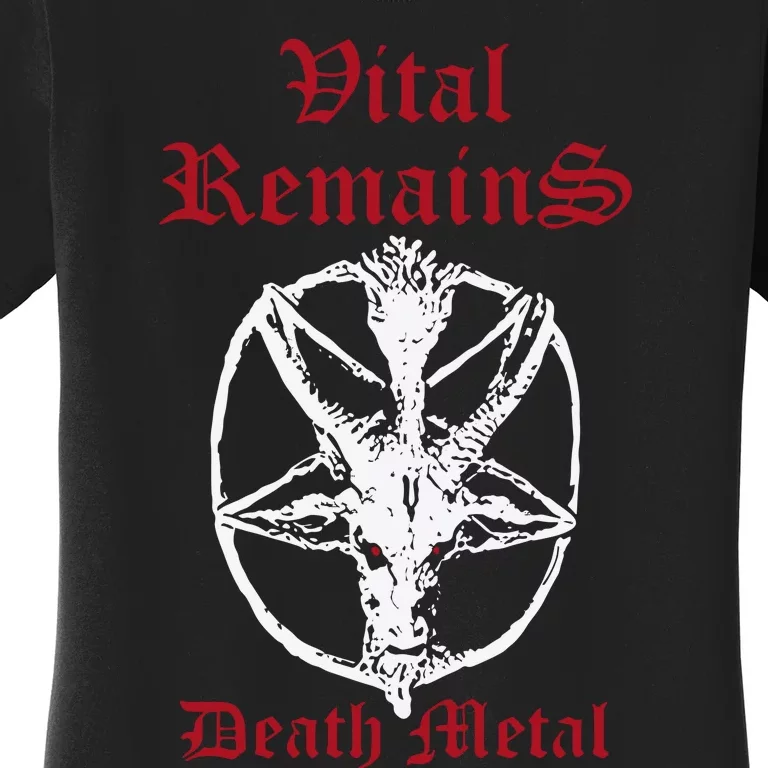 Vital Remains Death Metal Women's T-Shirt