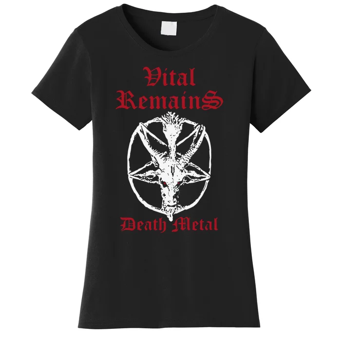 Vital Remains Death Metal Women's T-Shirt