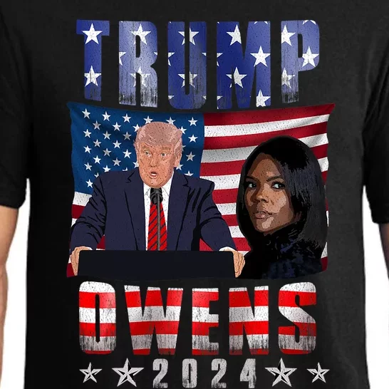 Vote Republican Donald Trump Candace Owens 2024 Election Pajama Set