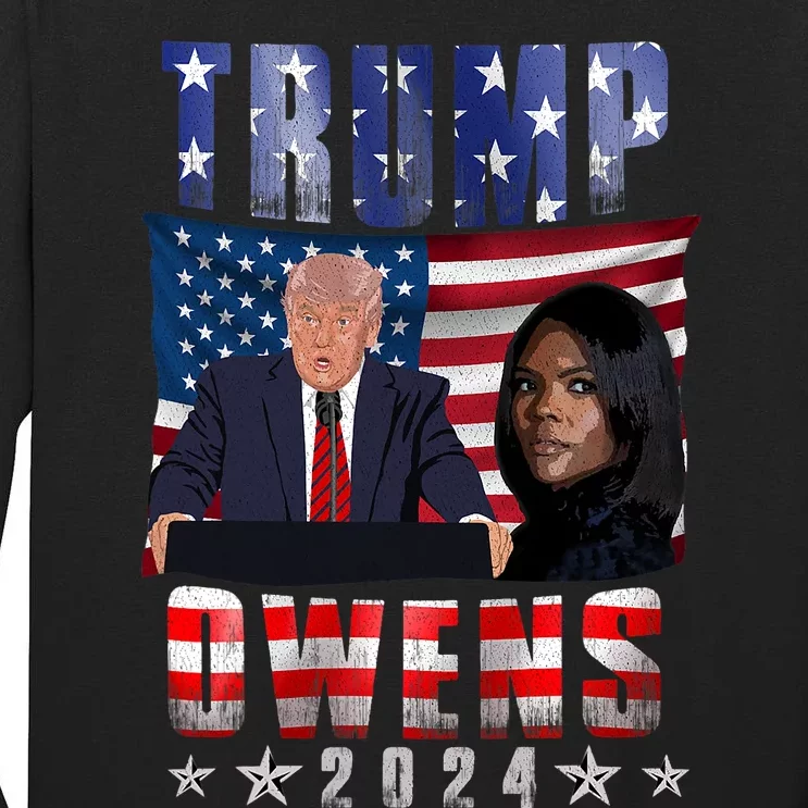 Vote Republican Donald Trump Candace Owens 2024 Election Tall Long Sleeve T-Shirt