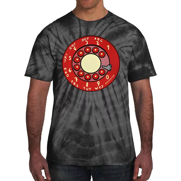 vintage rotary dial phone Tie-Dye T-Shirt