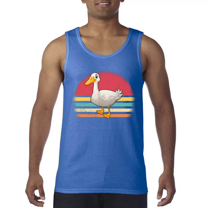 Vintage Retro Duck Gift Tank Top