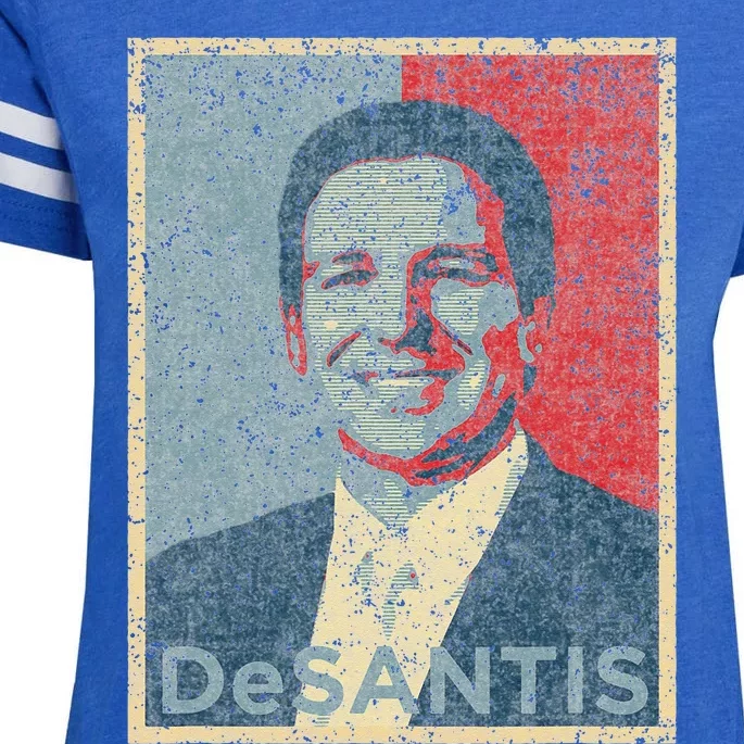 Vote Ron DeSantis For Republican President 2024 Hope Poster Enza Ladies Jersey Football T-Shirt