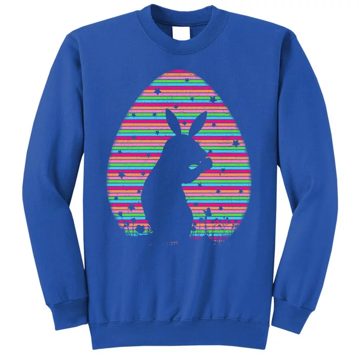 Vintage Retro Easter Egg Lover Funny Gopher Easter Sunday Gift Sweatshirt