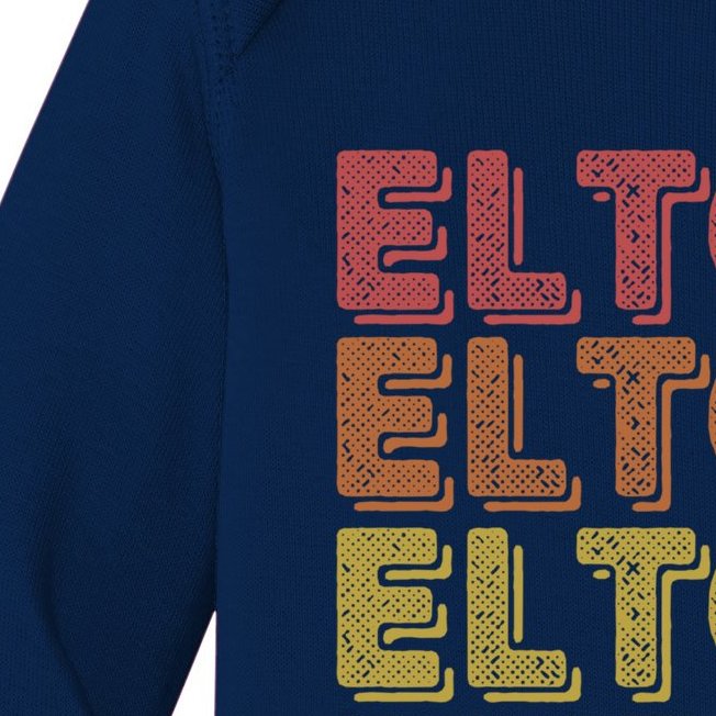 Vintage Retro Elton Gift Baby Long Sleeve Bodysuit