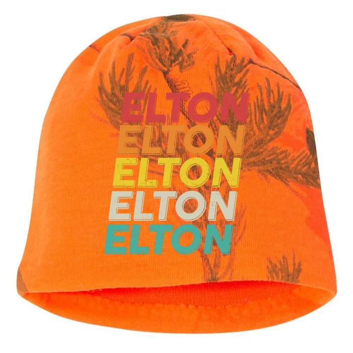 Vintage Retro Elton Kati - Camo Knit Beanie