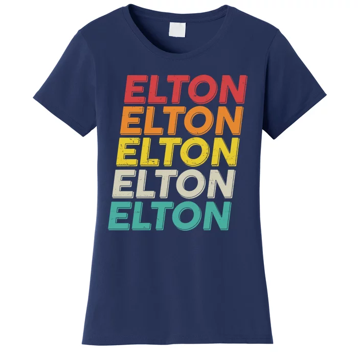 Vintage Retro Elton Women's T-Shirt