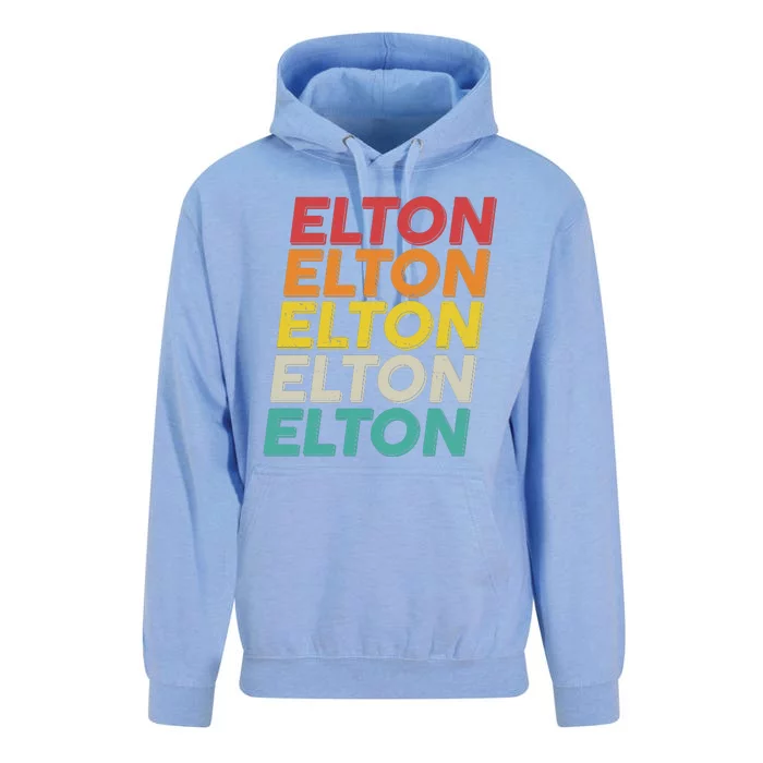 Vintage Retro Elton Unisex Surf Hoodie