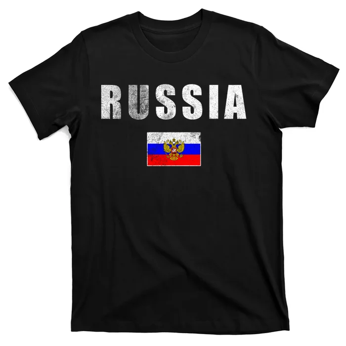 Vintage Russia Flag T-Shirt