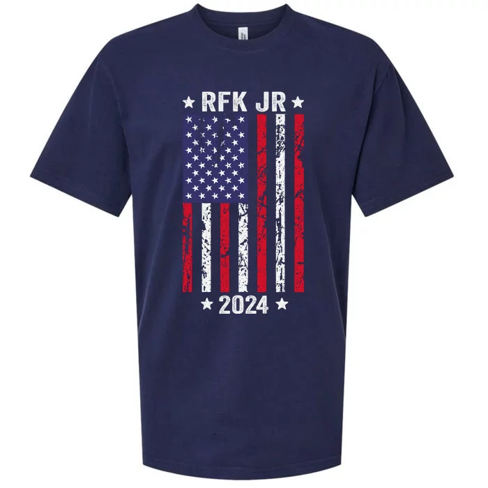 Vote Robert F Kennedy For President Cool Vintage Flag Sueded Cloud Jersey T-Shirt