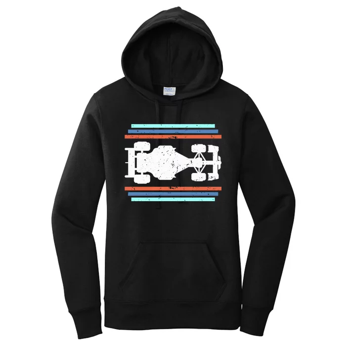 Vintage Retro Formula Racing Racing Party Funny Gift Women's Pullover Hoodie