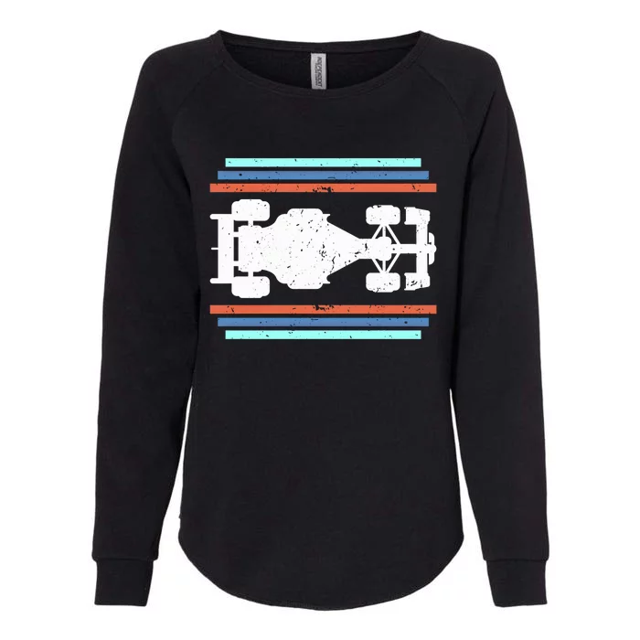 Vintage Retro Formula Racing Racing Party Funny Gift Womens California Wash Sweatshirt