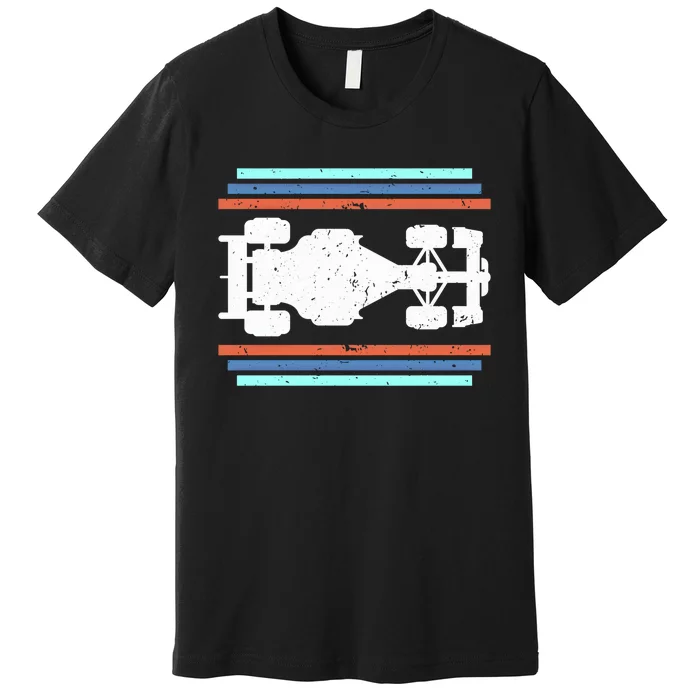 Vintage Retro Formula Racing Racing Party Funny Gift Premium T-Shirt