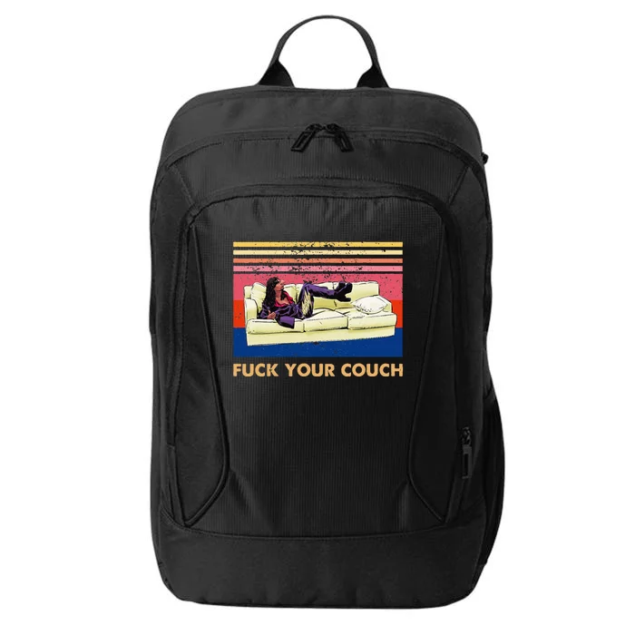 Vintage Retro Fuck Your Couch City Backpack