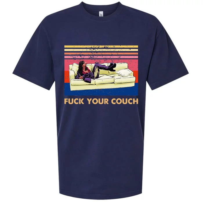 Vintage Retro Fuck Your Couch Sueded Cloud Jersey T-Shirt