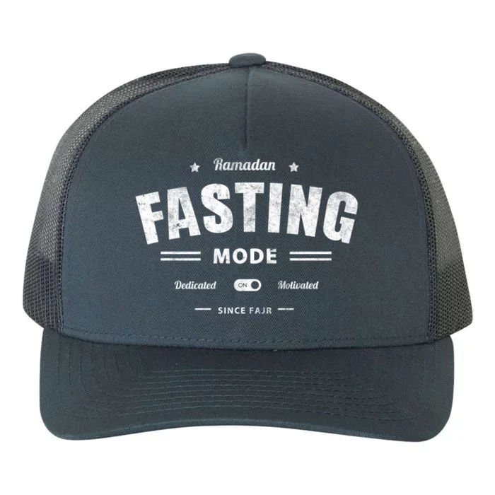 Vintage Ramadhan Fasting Mode On Not Even Water Fast Bro Gift Yupoong Adult 5-Panel Trucker Hat