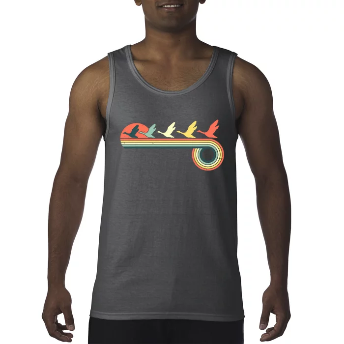 Vintage Retro Flying Geese Tank Top