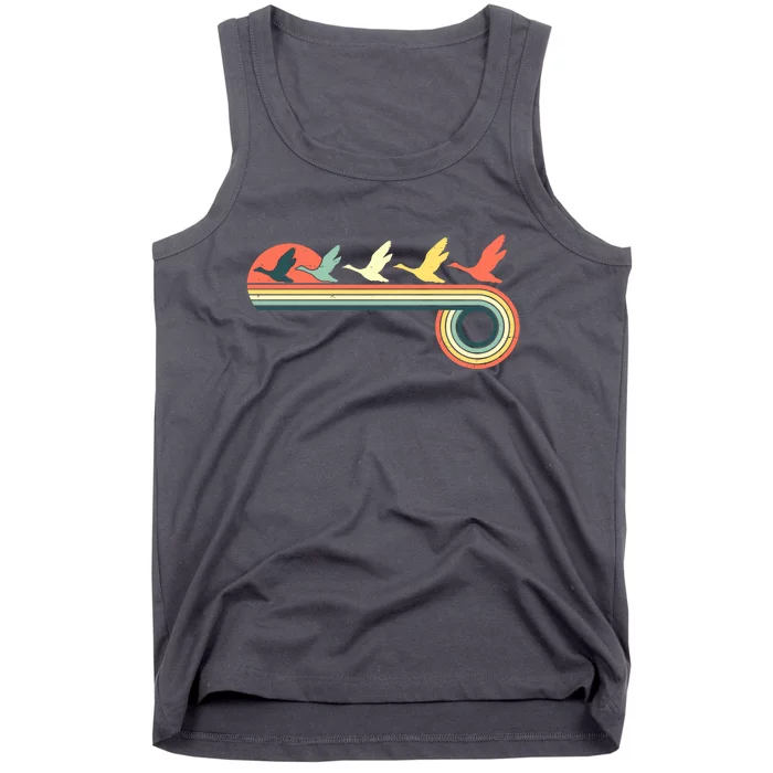 Vintage Retro Flying Geese Tank Top