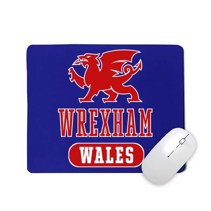 Vintage Retro Faded Wales Flag Welsh Pride Gift Mousepad