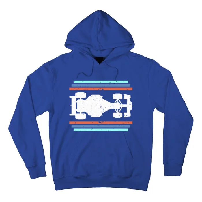 Vintage Retro Formula Racing Racing Party Cool Gift Tall Hoodie