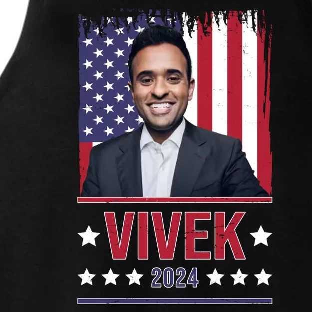 Vivek Ramawamy For President 2024 Election Ladies Tri-Blend Wicking Tank