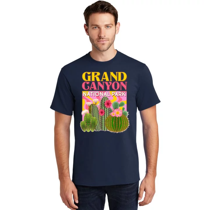 Vintage Retro Grand Canyon Travel Poster Tall T-Shirt