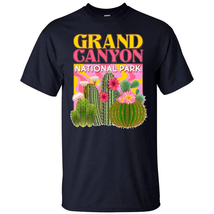 Vintage Retro Grand Canyon Travel Poster Tall T-Shirt