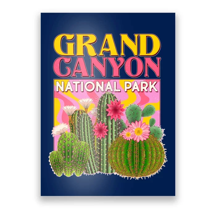 Vintage Retro Grand Canyon Travel Poster Poster