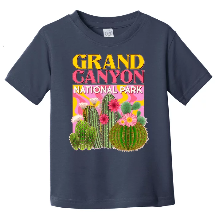 Vintage Retro Grand Canyon Travel Poster Toddler T-Shirt